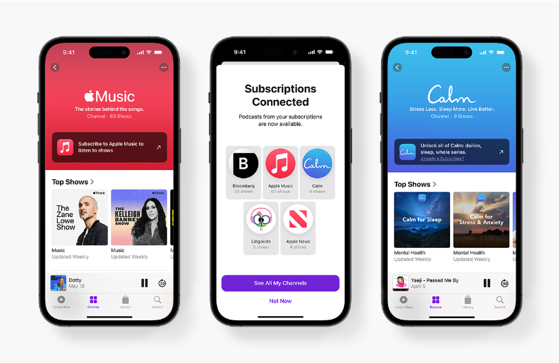 apple podcasts nuove funzioni ios 17 in autunno
