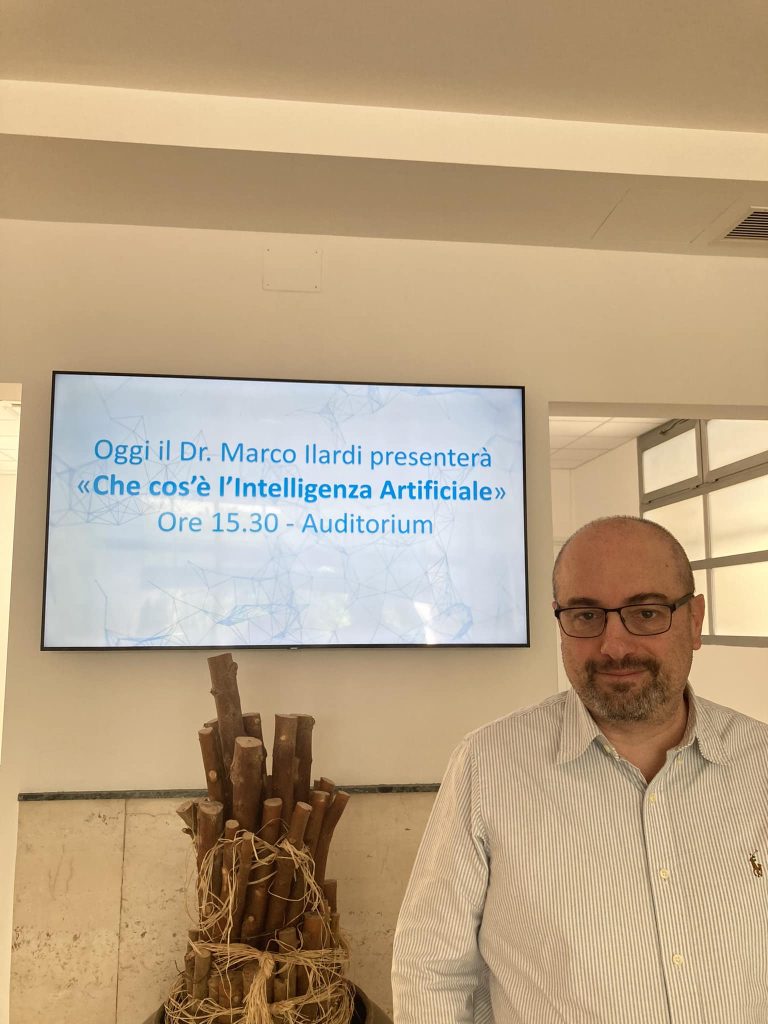 marco ilardi ha tenuto un seminario sulla intelligenza artificiale