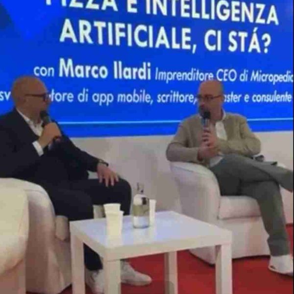 marco ilardi speaker a tutto pizza su intelligenza artificiale applicata al mondo pizza