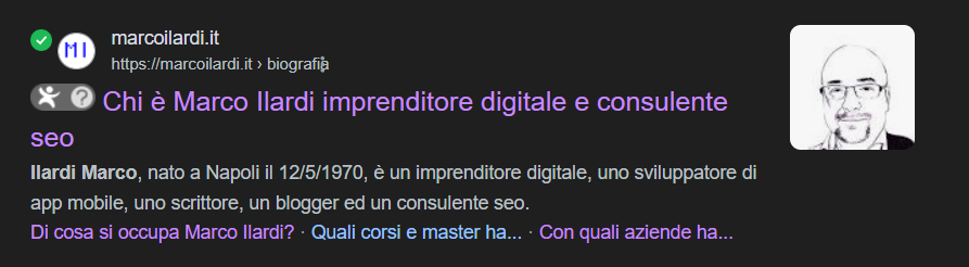google meta description significato lato seo