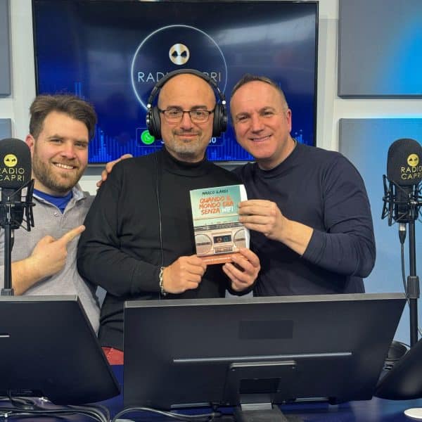 marco ilardi intervista su radio capri per il libro quando il mondo era senza wifi