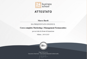corso marketing farmaceutico 24 ore business school marco ilardi