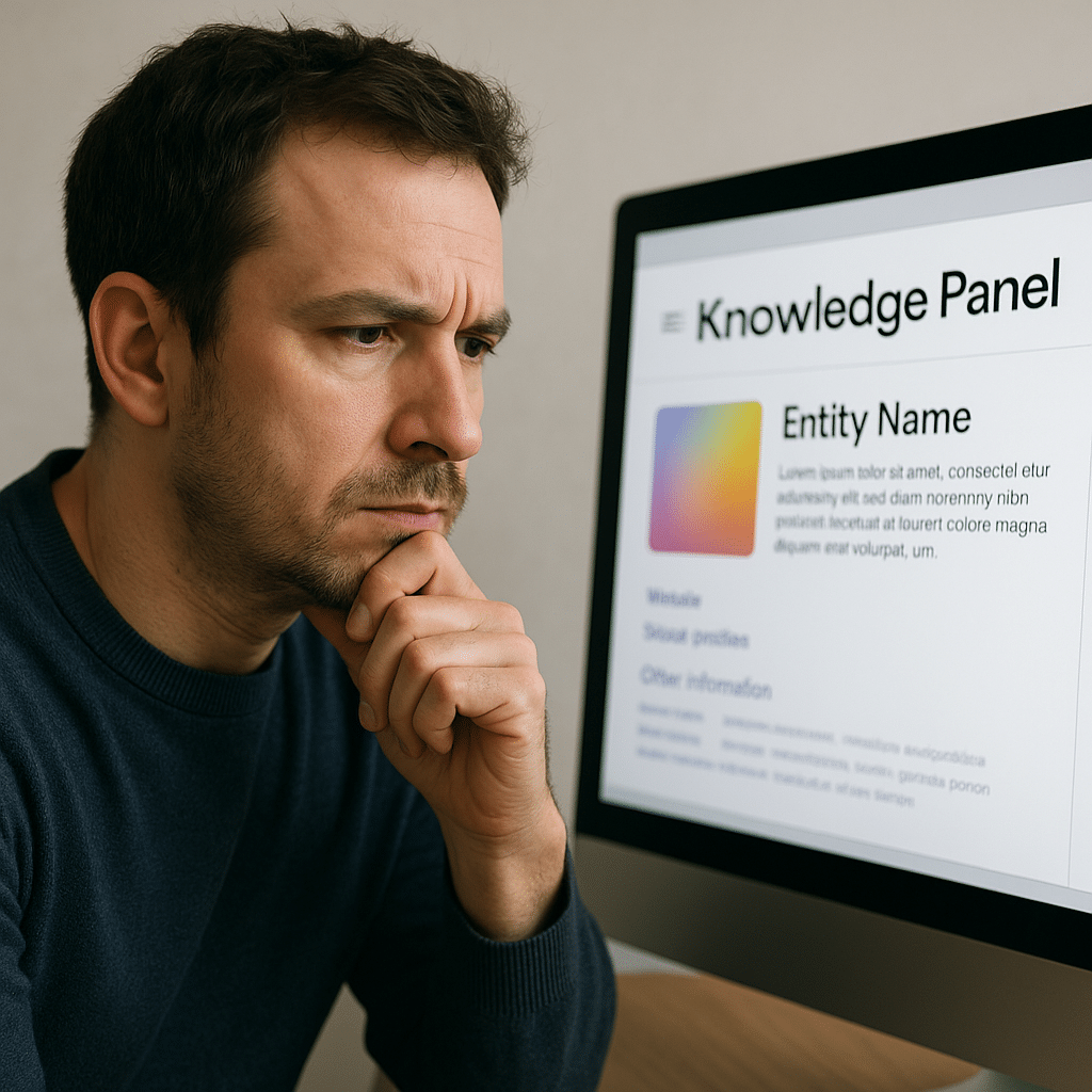 come aggiornare un vecchio pannello di conoscenza di google