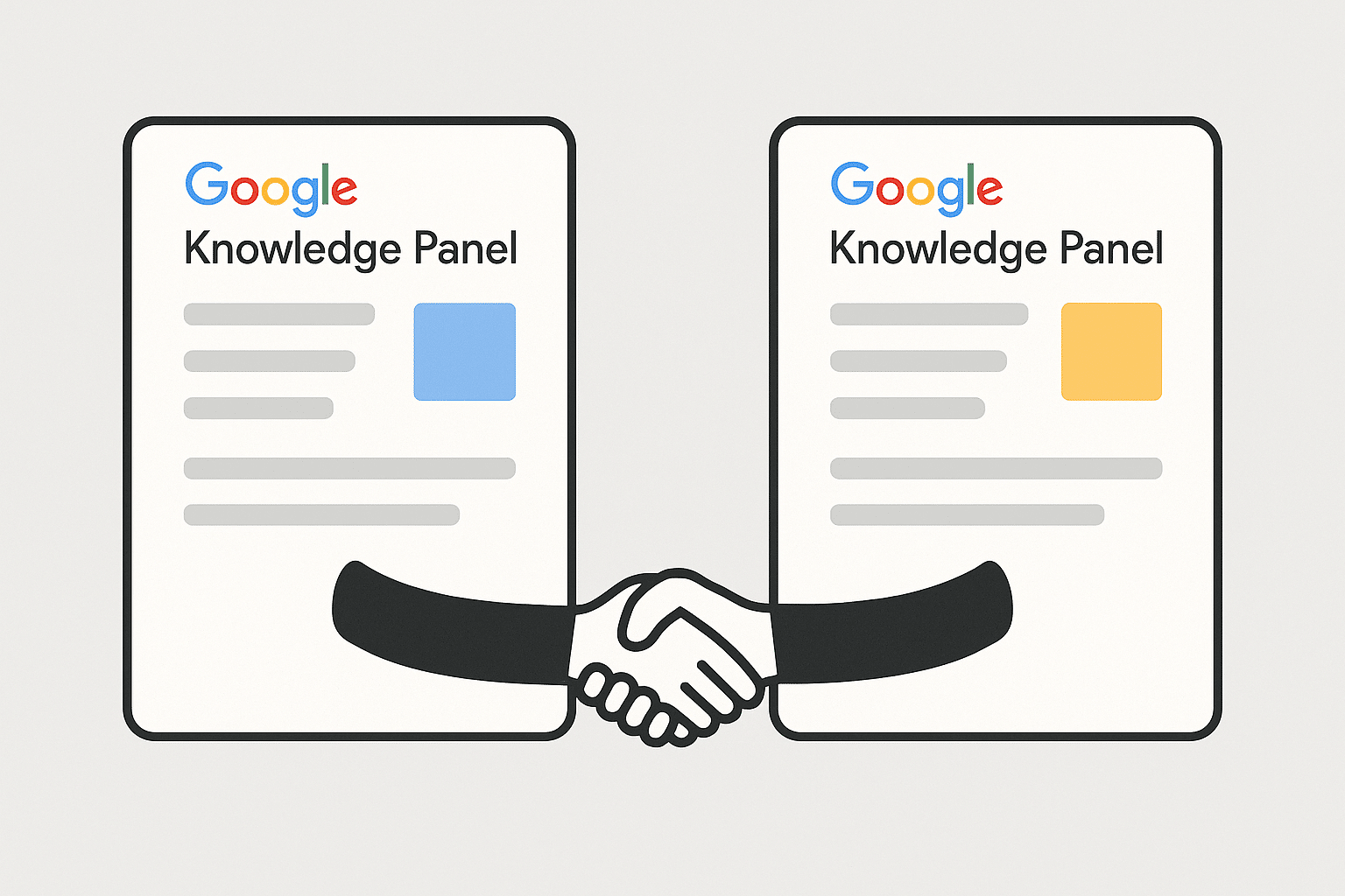 come riconciliare i knowledge panel