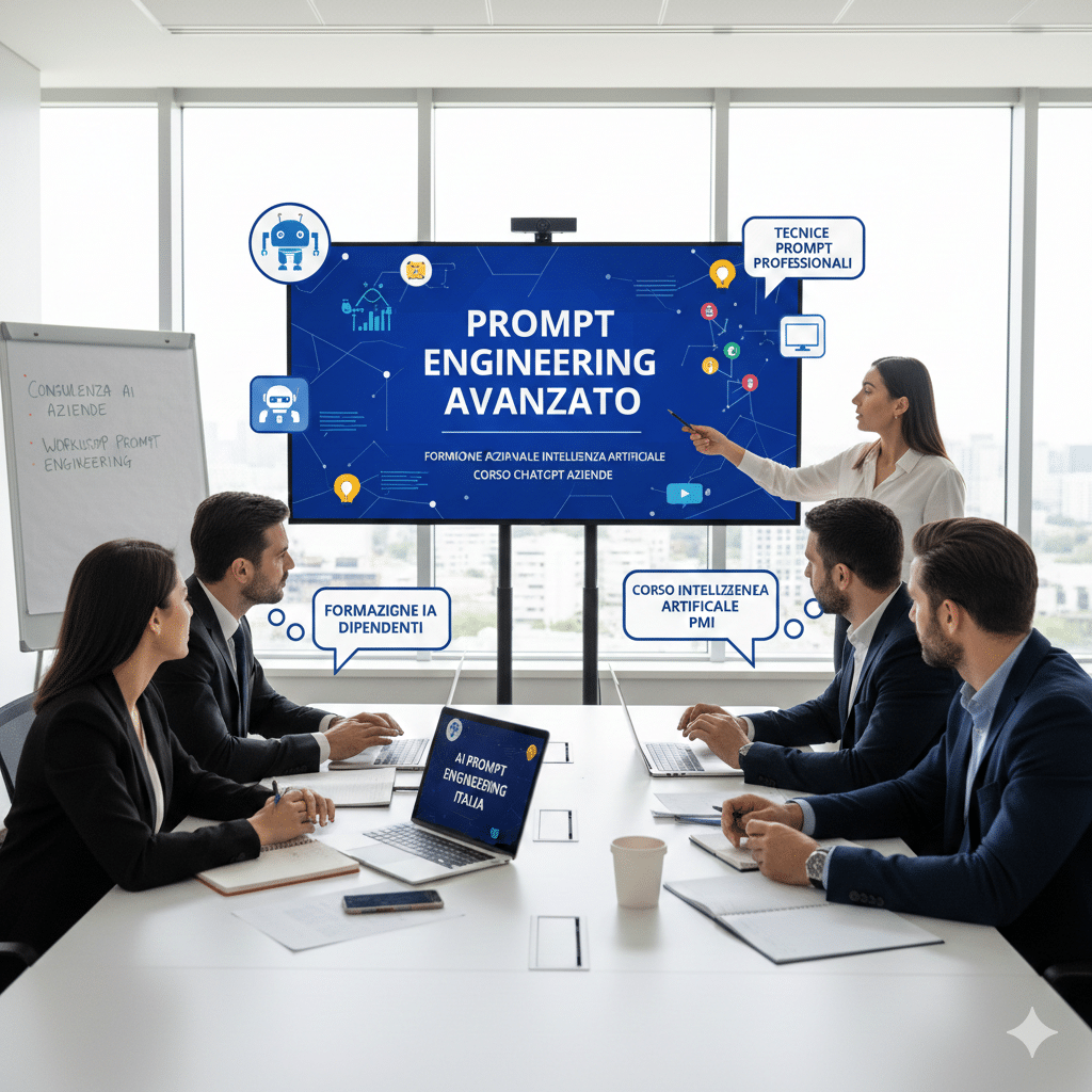 prompt engineering avanzato corso ai
